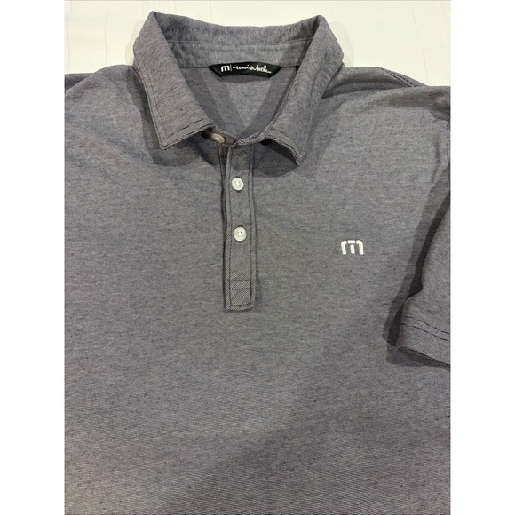 Travis Mathew Other - Travis Mathew Polo Shirt Mens XL Extra Large Gray Casual Golf Office Outdoor